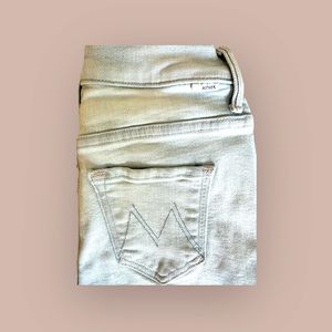 NWOT MOTHER The Super Cruiser Double Heel Denim Jeans